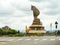 Naga statue named Phaya Sisattanakar In Nakhonphanom Provincial Park, Thailand
