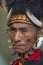 NAGALAND, INDIA, January 2000, Naga Tribal portrait, Hornbill festival