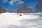 NAGANO,JAPAN - February 22, 2019 : Landscape of Nozawa Onsen in winter , Nagano, Japan