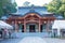 Nagaoka Tenmangu Shrine in Nagaokakyo, Kyoto, Japan. The Shrine was a history of over 1000 years