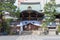 Nagi Shrine in Kyoto, Japan. The Shrine originally built in 869