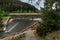 The Nagold Dam Nagoldtalsperre, also Erzgrube in the Black Forest in Germany