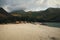 Nagsasa Cove Beach against Mountains