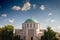 Nagyasszonya temple of Mohacs, called church of the annunciation on Szechenyi square. It\\\'s a major catholic church of hungar