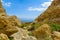 Nahal David valley, in the Ein Gedi Nature Reserve