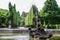 Naiad Fountain in the garden of Schonbrunn Palace, Vienna