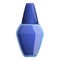 Nail color bottle icon, cartoon style