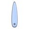 Nail cutter icon, cartoon style