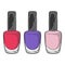 Nail polish. Vector in doodle and sketch style