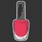 Nail polish. Vector in doodle and sketch style