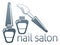 Nail salon concept