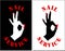 Nail studio logo design template. Fashion nails logo, symbol. For a beauty salon, a modern icon of a manicure, fashionable,