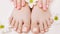 Nail therapy natural treatment manicure pedicure