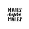 Nails before males