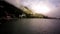 Nainital Timelapse- clouds and boats during monsoons at the nainital lake