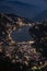 Nainital town at night, uttarakhand india