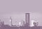 Nairobi city gray scale image