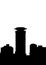 Nairobi Skyline silhouette vector image