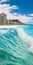 Naive Art Photography Hypnotic Illusion Of Ocean Waves At Waikiki Beach