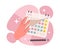 Naive calendar sticker