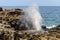 Nakalele Blowhole Erupts in Maui, Hawaii