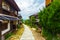 Nakasendo Trail Dense Wooden Houses Magome