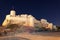 Nakhal Fort at night, Oman