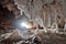 Namakdan Salt Cave on Qeshm Island in Southern Iran taken in January 2019 taken in hdr