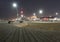 Namal Old Port in Tel Aviv, Israel by night