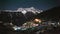 Namche Bazar night timelapse