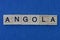 name of the country of angola from the word