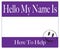 Name Sticker Purple