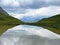 Nameless small alpine lakes and natural mini ponds on the mountain plateaus in the Uri Alps mountain massif, Kerns - Switzerland