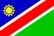 Namibia flag.