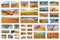 Namibia pictures collage