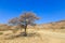 Namibian landscape along the gravel road. Khomas, Namibia