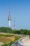 Namsan Tower, and the blue skies above in Seoul,South Korea