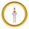 Namsan tower in Seoul vector icon
