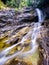 Namtok Lampee waterfall in Phang nga, Thailand