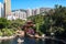 Nan Lian Garden, Diamond Hill, Hong Kong. Kowloon Peak can be seen in the background.