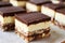 Nanaimo Bars: No-Bake Dessert with Crumb Base, Custard Butter Icing, and Chocolate