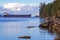 Nanaimo harbour and Georgia Strait from Jack Point in Vancouver Island