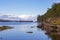 Nanaimo harbour and Georgia Strait from Jack Point in Vancouver Island