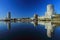 Nanaimo Harbour on Peaceful Spring Morning, Vancouver Island, British Columbia, Canada