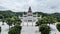 The Nanhai guanyin sitting statue and memorial archway