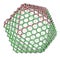 Nanocluster fullerene C720 molecular structure