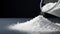 Nanopunk-inspired Powder Pouring Over Sugar Pile - Uhd Image