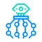 nanorobot equipment color icon vector illustration