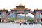 Nanshan Giant Buddha scenic area gate, china