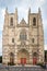 Nantes cathedral facade front view